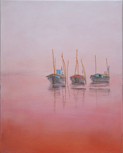 acqua e cielo von Lorenzo Sperzaga, Malerei kaufen auf Singulart