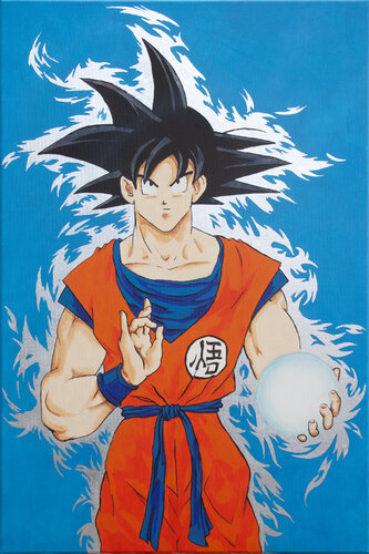 Goku von Lorenzo Sperzaga, Malerei kaufen auf Singulart