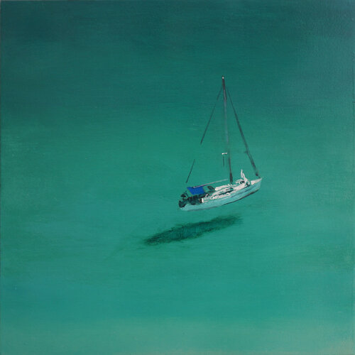 acqua e cielo von Lorenzo Sperzaga, Malerei kaufen auf Singulart