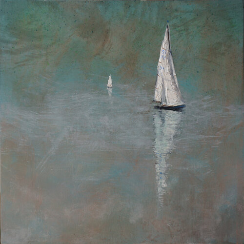 acqua e cielo von Lorenzo Sperzaga, Malerei kaufen auf Singulart