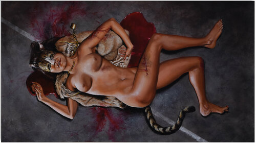 Il sonno dei Newton by Lorenzo Sperzaga, 회화 for Sale on Singulart