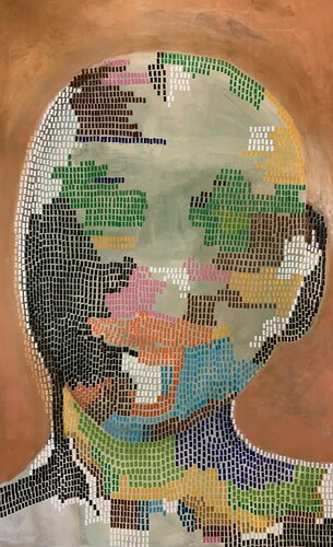 What if? Portrait two von Nathalie Van Barneveld, Malerei kaufen auf Singulart