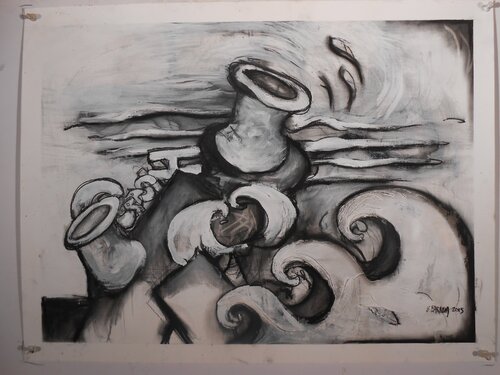 Crash #3 di Brenda Barnum, Opera su carta in vendita su Singulart