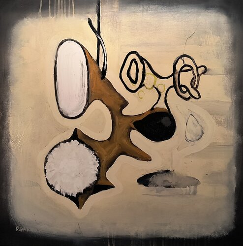 Eclipse 2024 (Tumbleweed series) van Brenda Barnum, Schilderij te koop op Singulart