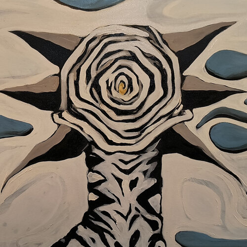 the New He van Brenda Barnum, Schilderij te koop op Singulart