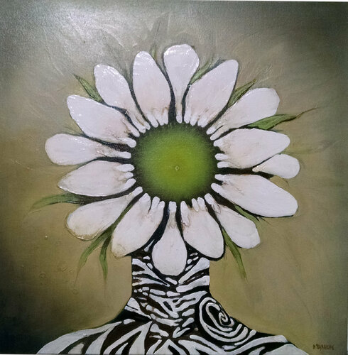 Chicago Flower #1 von Brenda Barnum, Malerei kaufen auf Singulart