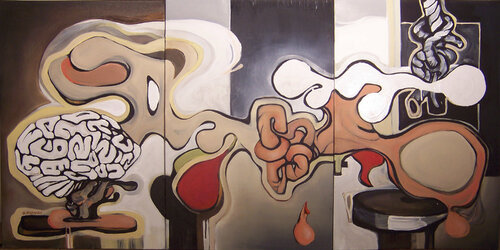 Jump Trigger 60 par Brenda Barnum, Peinture en vente sur Singulart