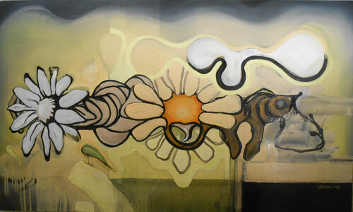 Between Summer and Downtown von Brenda Barnum, Malerei kaufen auf Singulart