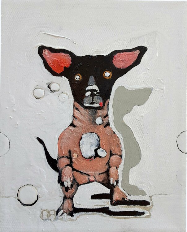 Elote/ Lucha Libra Brenda Barnum