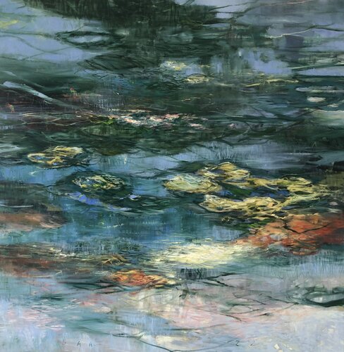 Monet Revival III van Bjørnar Aaslund, Schilderij te koop op Singulart