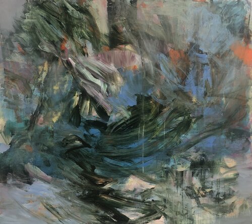 Winter Journey van Bjørnar Aaslund, Schilderij te koop op Singulart