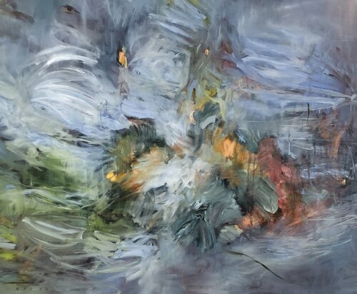 The arrival of spring van Bjørnar Aaslund, Schilderij te koop op Singulart