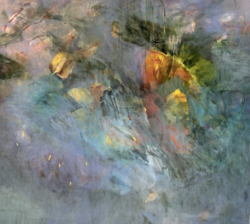 You can't hold back spring II von Bjørnar Aaslund, Malerei kaufen auf Singulart