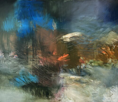 The remains of the day III von Bjørnar Aaslund, Malerei kaufen auf Singulart