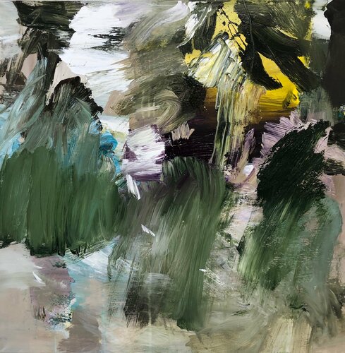 The Meadow Field di Bjørnar Aaslund, Pittura in vendita su Singulart