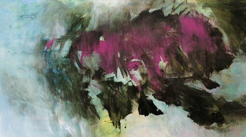 In Medias Res III van Bjørnar Aaslund, Schilderij te koop op Singulart