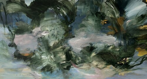 Memories from a non-existing landscape I van Bjørnar Aaslund, Schilderij te koop op Singulart