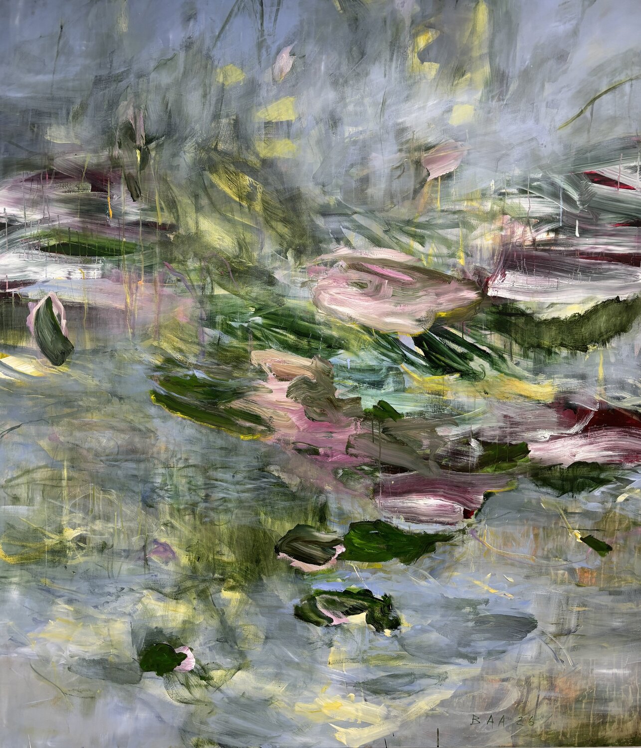 Monet Revival XXVIII Bjørnar Aaslund Originalgemälde zu verkaufen