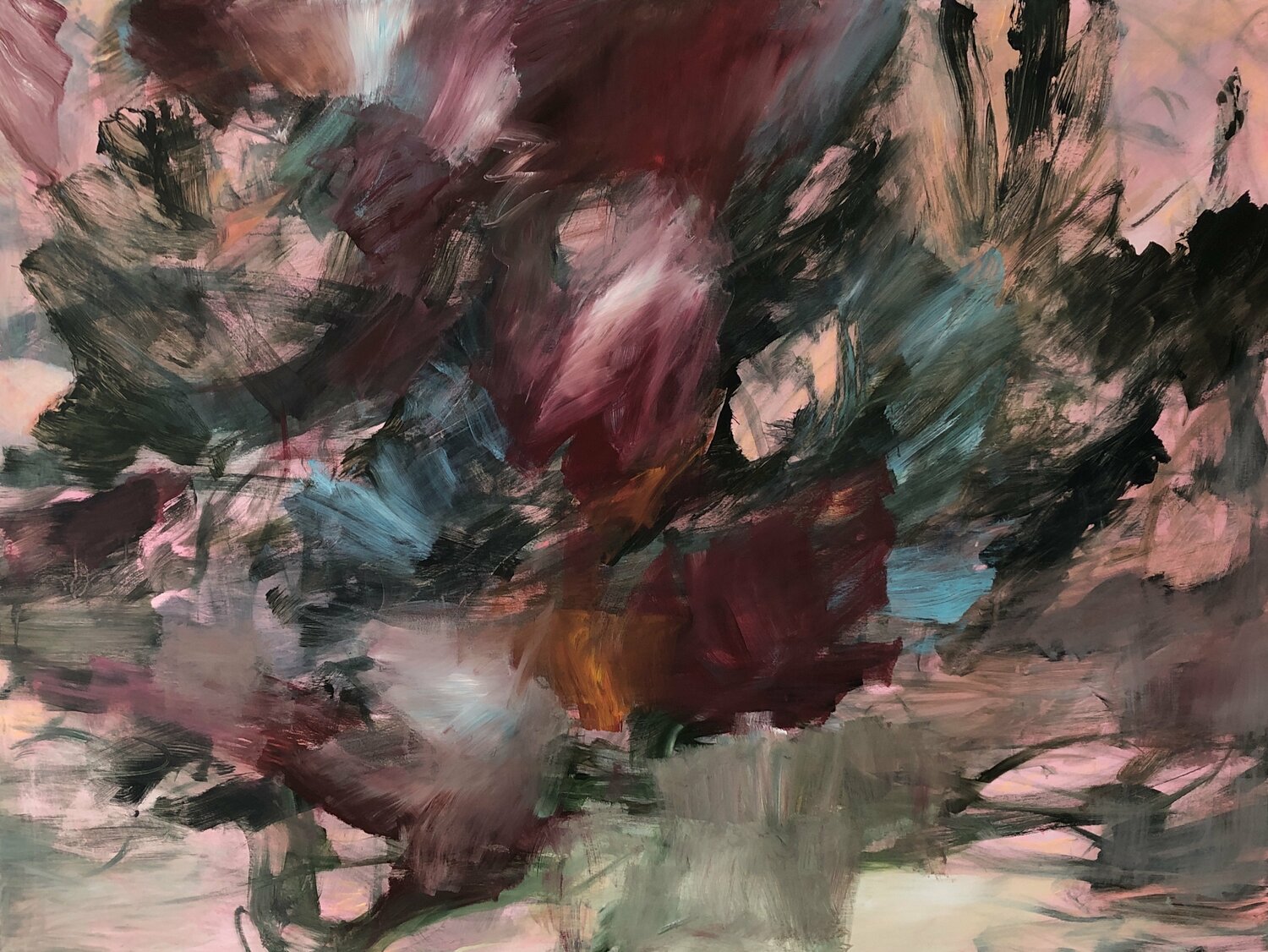 The Hearts Invisible Furies II Bjørnar Aaslund Originalgemälde zu verkaufen