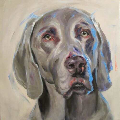 Portrait of a Dog Katerina Hatzi
