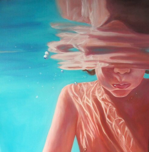 Un souvenir d' enfance de Katerina Hatzi, Pintura a la venta en Singulart