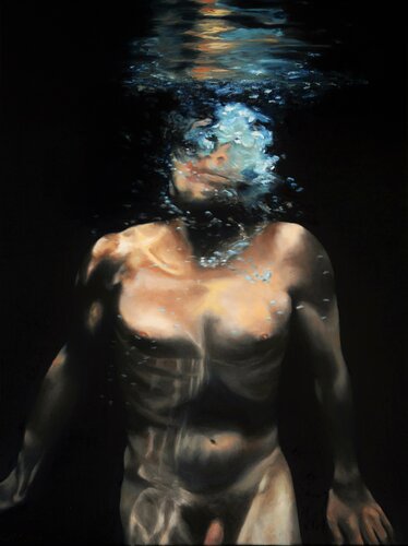 Voyage au bout de la nuit di Katerina Hatzi, Pittura in vendita su Singulart