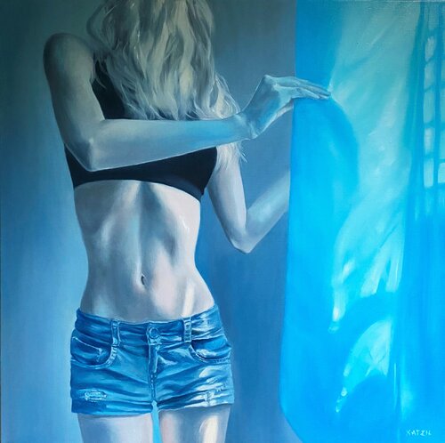 Annunciation by Katerina Hatzi, Painting for Sale on Singulart