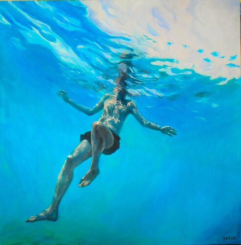 Levitation de Katerina Hatzi, Pintura a la venta en Singulart