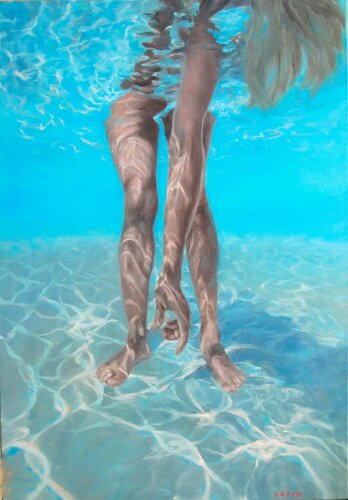 Infinite d' iridescences de Katerina Hatzi, Pintura a la venta en Singulart