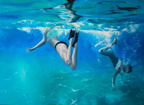 Nereids II de Katerina Hatzi, Pintura a la venta en Singulart