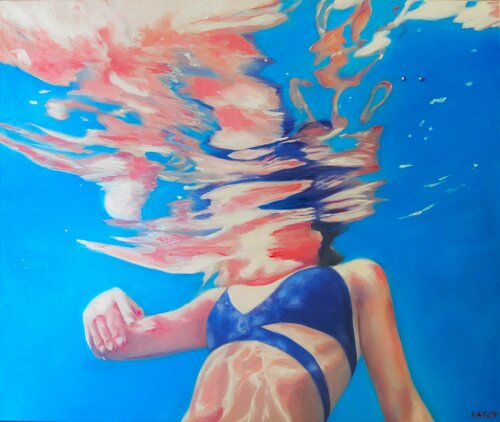 B!roken Light di Katerina Hatzi, Pittura in vendita su Singulart