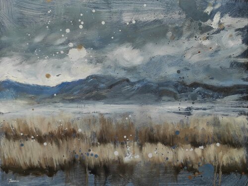 Mountains and Plains di Janna Prinsloo, Pittura in vendita su Singulart