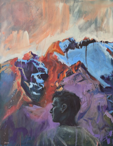 He Saw It Was Good by Janna Prinsloo, 油畫 for Sale on Singulart