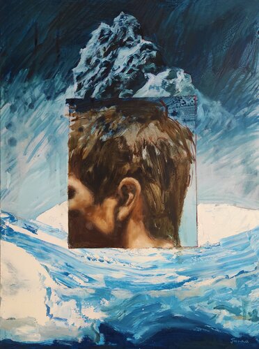 Clues Imbedded in the Soul 1 di Janna Prinsloo, Pittura in vendita su Singulart