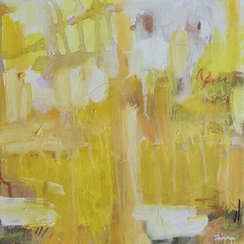 Yellow Joy di Janna Prinsloo, Pittura in vendita su Singulart