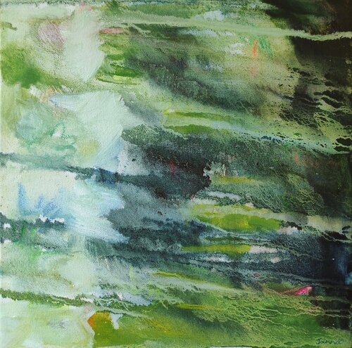 Green of Life di Janna Prinsloo, Pittura in vendita su Singulart