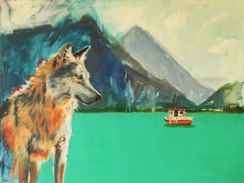 The Watch 3 by Janna Prinsloo, Painting for Sale on Singulart