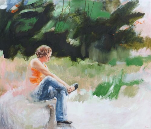 Quiet Energy by Janna Prinsloo, Painting for Sale on Singulart