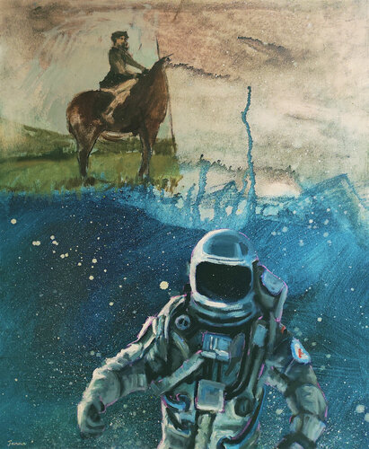 The Future Past di Janna Prinsloo, Pittura in vendita su Singulart