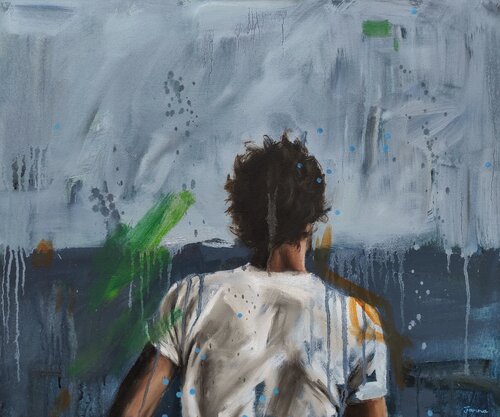Penetration by Janna Prinsloo, 油畫 for Sale on Singulart