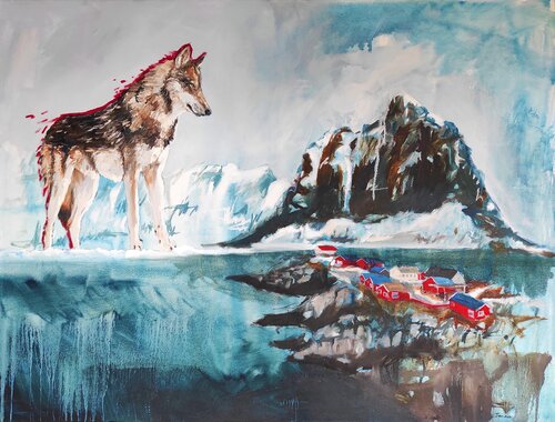 The Watch 2 by Janna Prinsloo, Painting for Sale on Singulart
