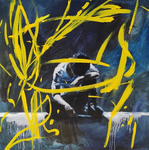 Mustering Courage by Janna Prinsloo, 油畫 for Sale on Singulart