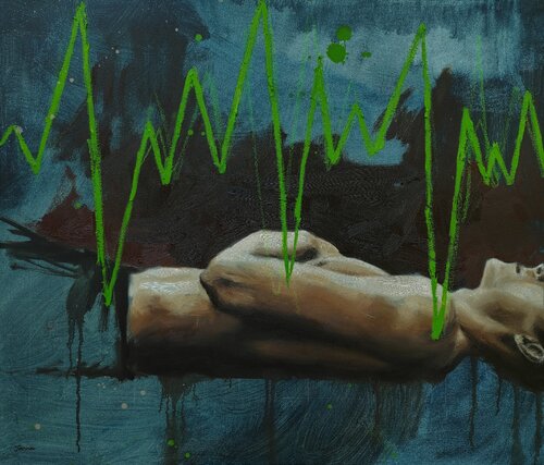 Frequency by Janna Prinsloo, 油畫 for Sale on Singulart