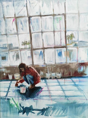 Painting in the Light von Janna Prinsloo, Malerei kaufen auf Singulart