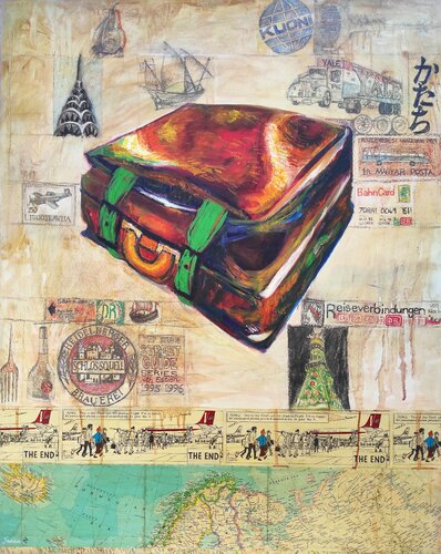Traveling to Do 1 di Janna Prinsloo, Pittura in vendita su Singulart