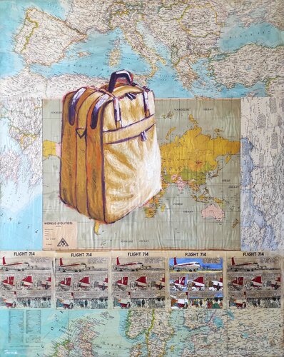 Traveling to Do 2 di Janna Prinsloo, Pittura in vendita su Singulart