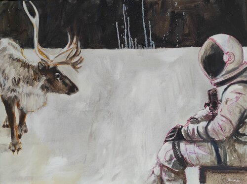 Paradigm Collision 4 de Janna Prinsloo, Pintura a la venta en Singulart