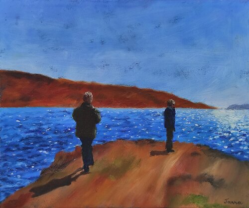 By the Water 3 by Janna Prinsloo, 油畫 for Sale on Singulart