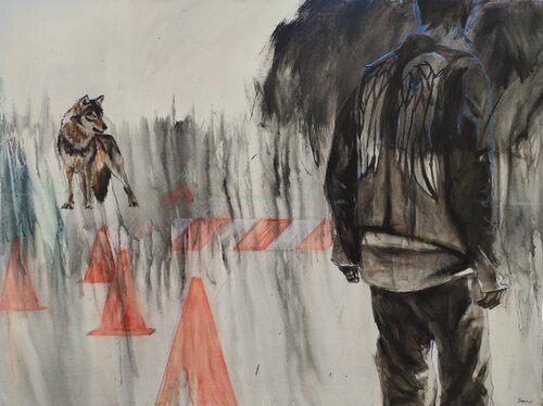 The Wild & Beautiful in Me by Janna Prinsloo, Painting for Sale on Singulart