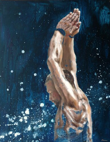 Infinity In & Through Me 4 di Janna Prinsloo, Pittura in vendita su Singulart